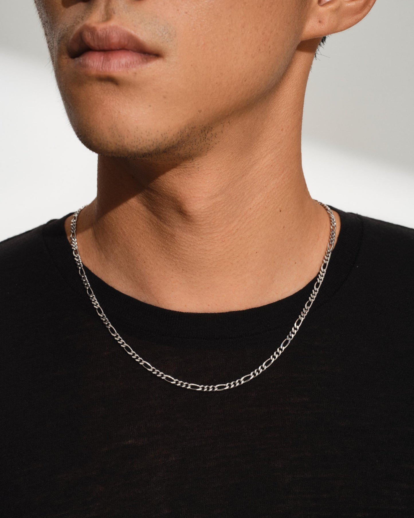 Bo Chain Medium -20.5  silver