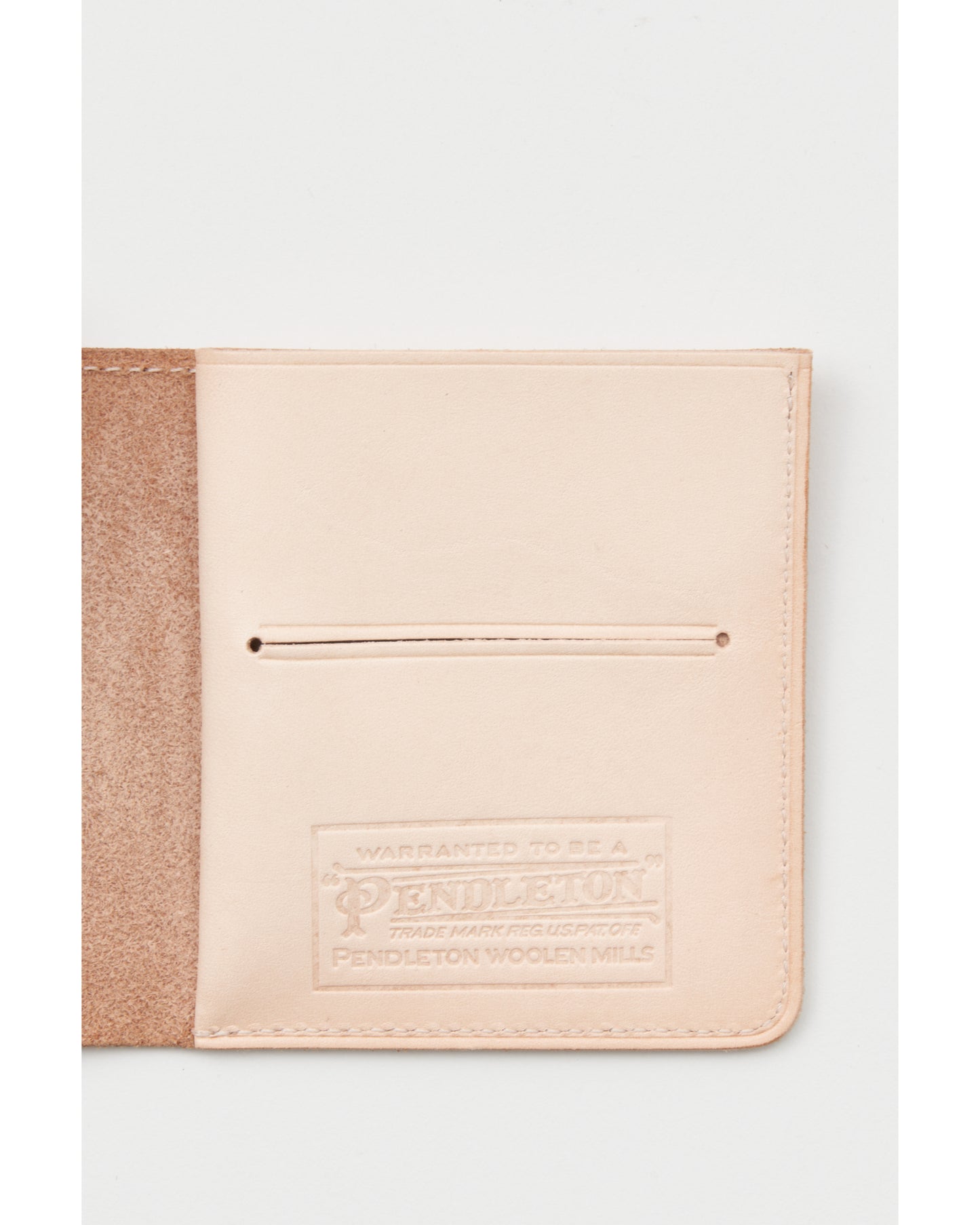 wallet natural/Harding emboss