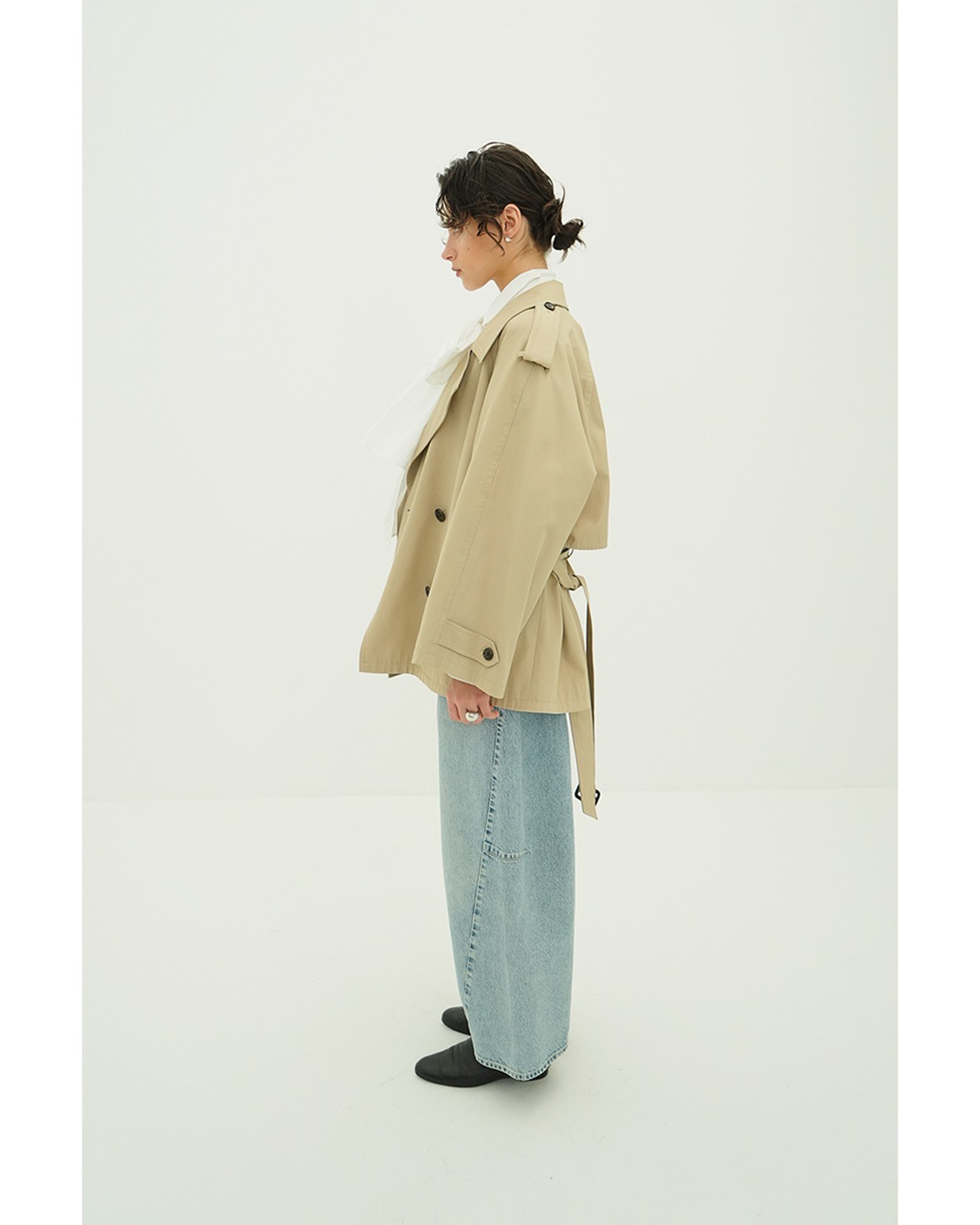 OVER SHORT TRENCH COAT – TIME AFTER TIME