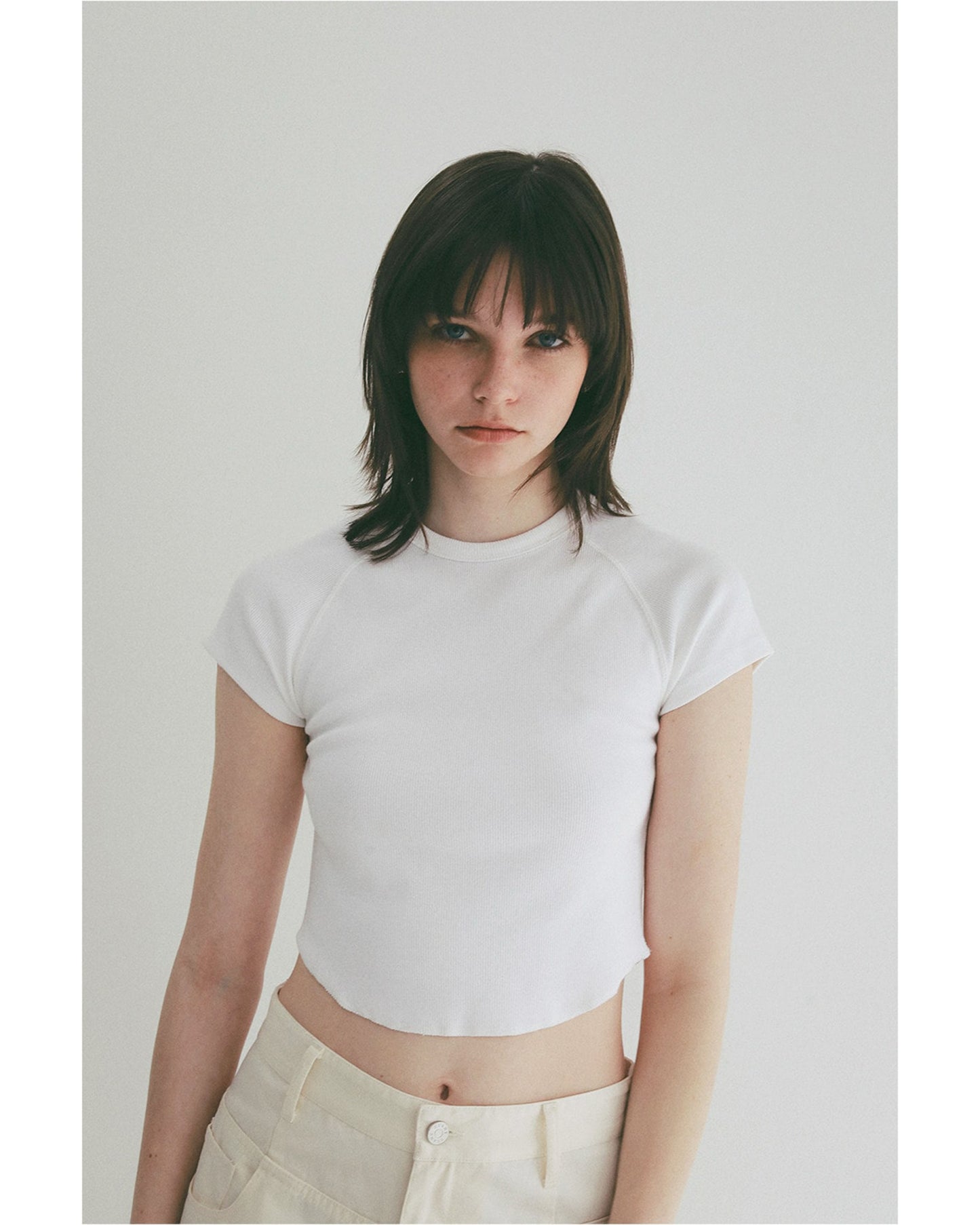 ROUND HEM SHORT SLEEVE TOPS