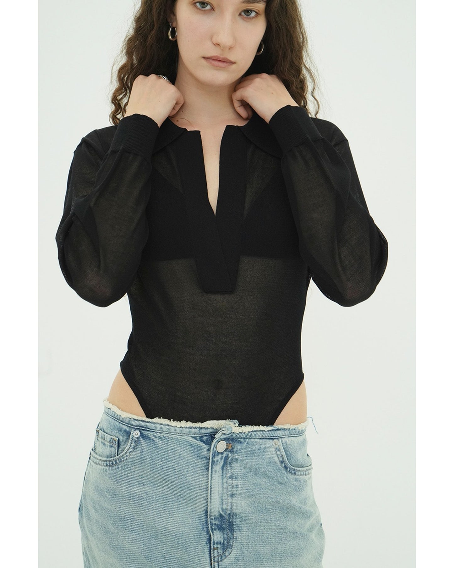 SKIPPER KNIT BODYSUITS