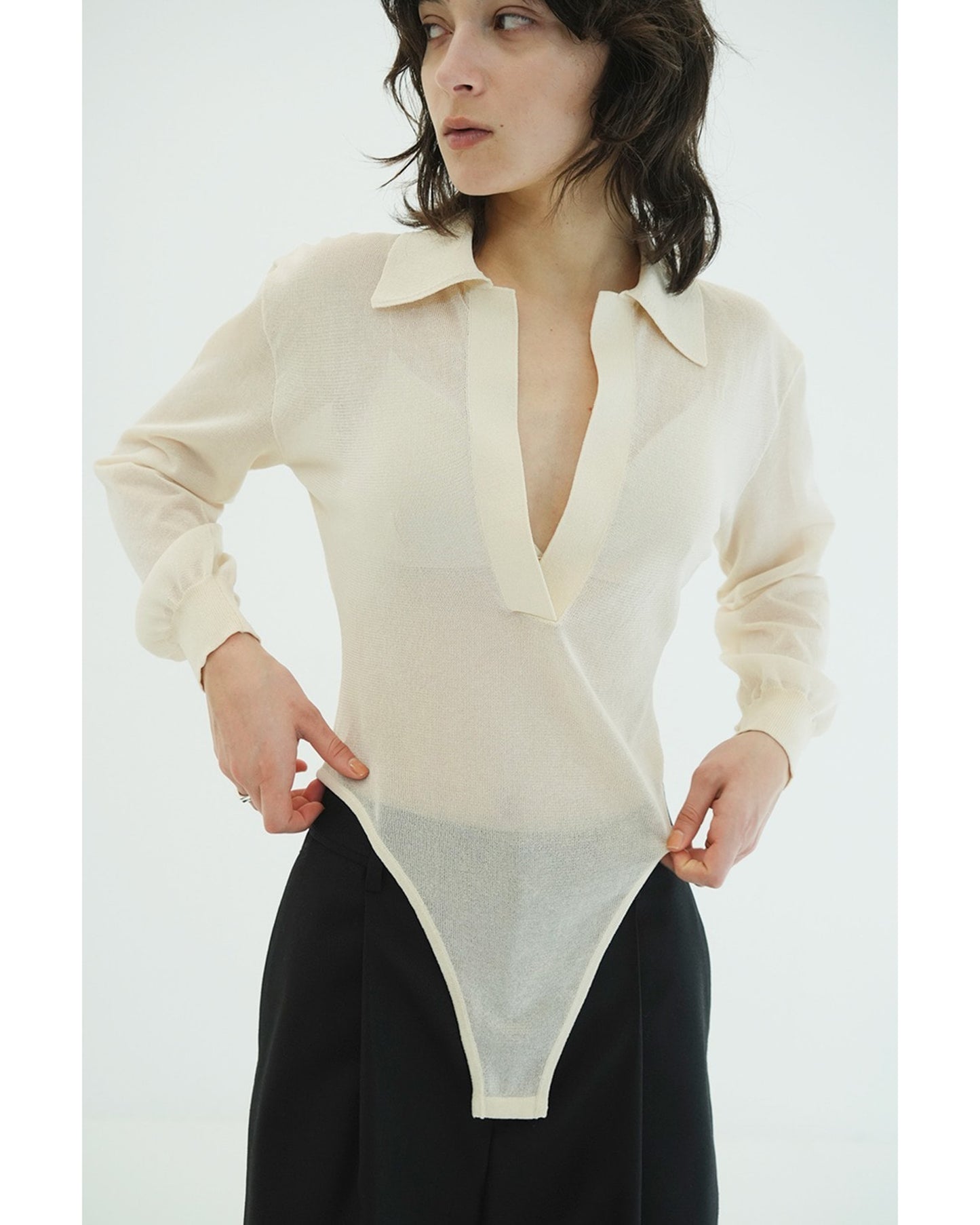 SKIPPER KNIT BODYSUITS