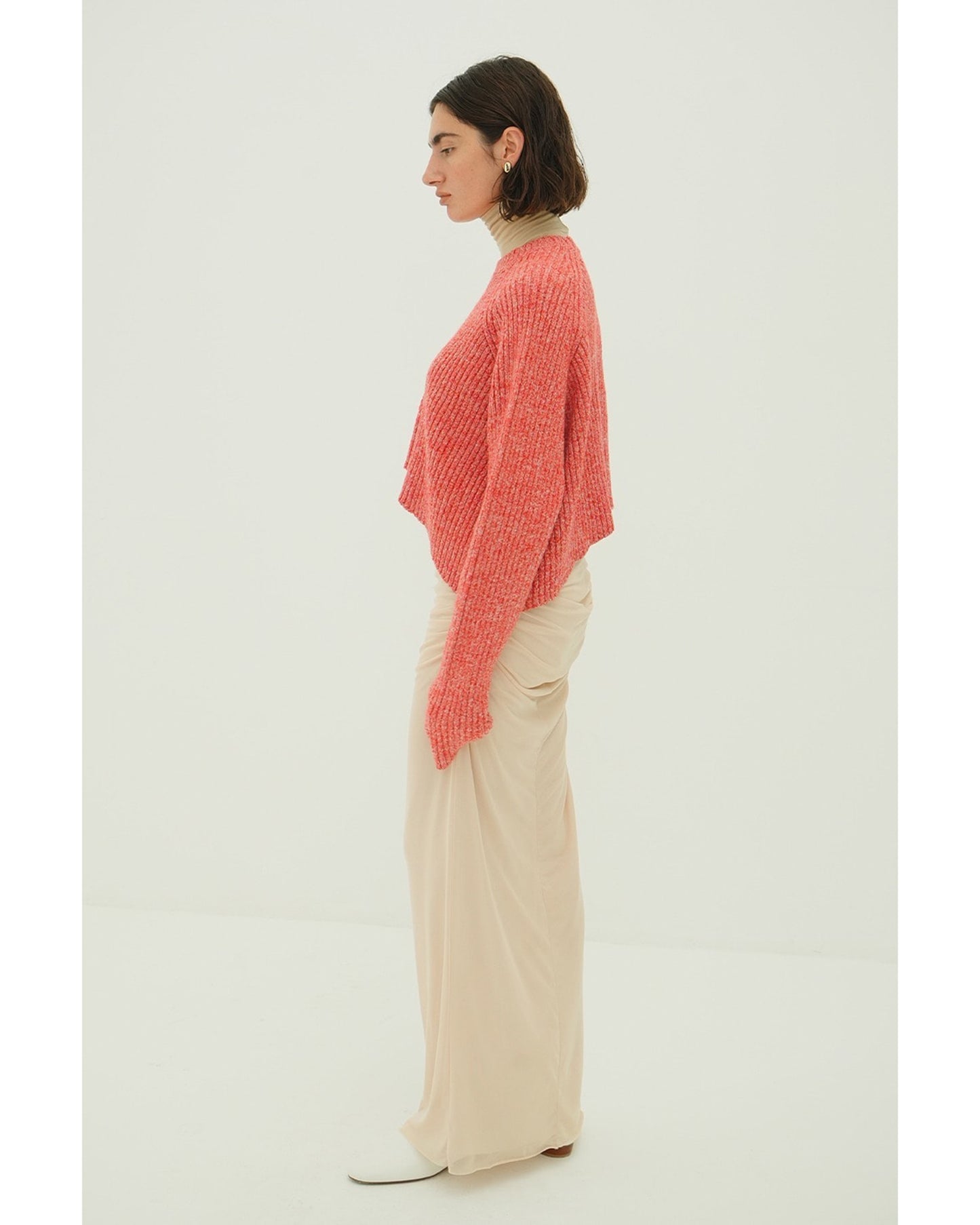 2WAY TULLE GATHERED SKIRT