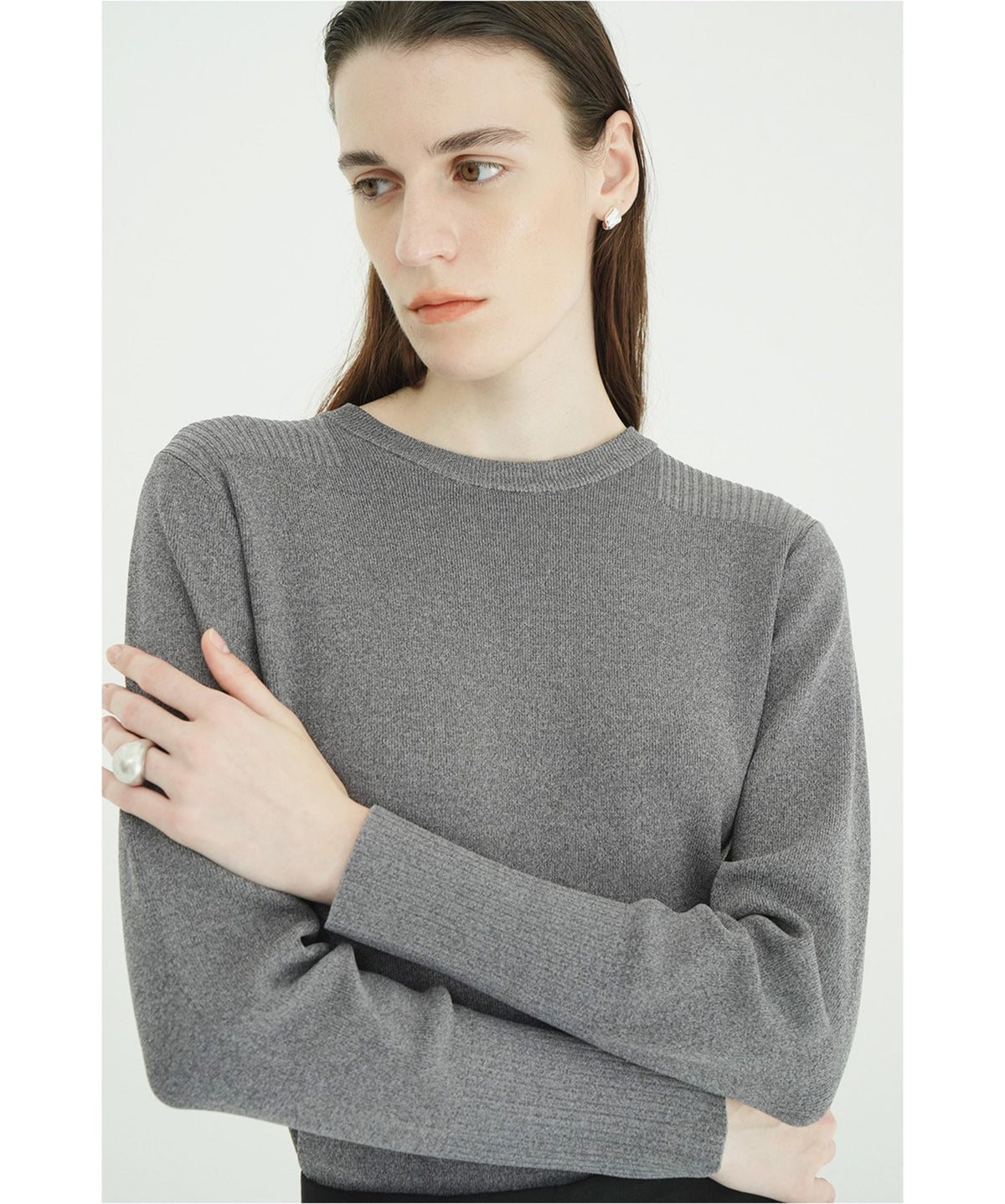 BASIC COMPACT KNIT TOPS