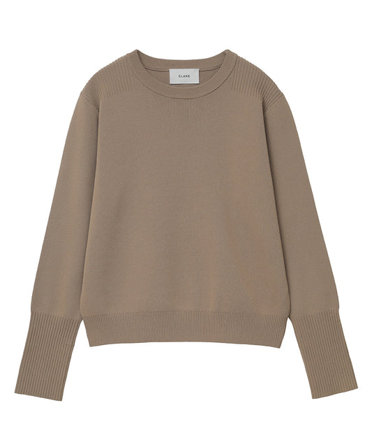 BASIC COMPACT KNIT TOPS