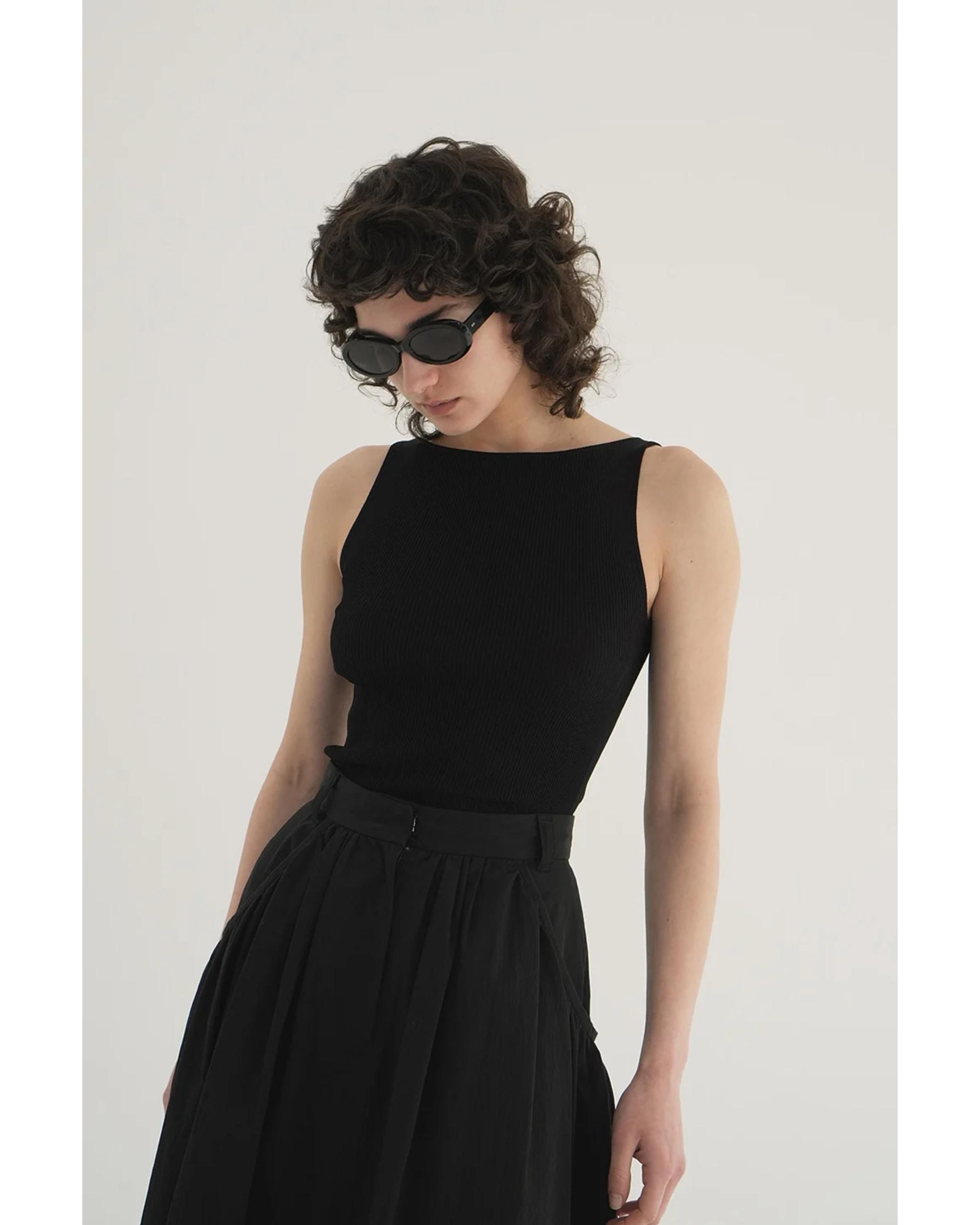 【再値下げ☆】CLEMENTS RIBEIRO タンクトップ BOAT NECK RIB KNIT TANK TOP – TIME AFTER TIME