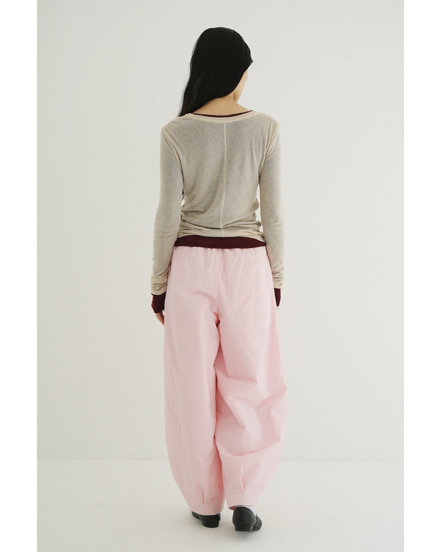 SHEER LAYERED CUT TOPS