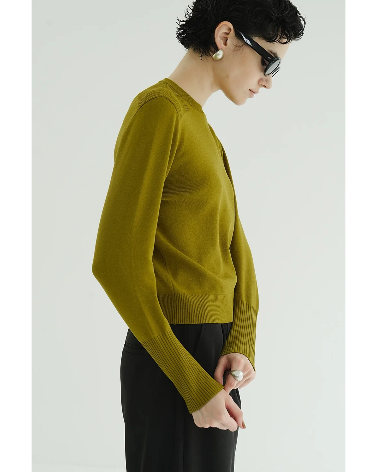 BASIC COMPACT KNIT TOPS