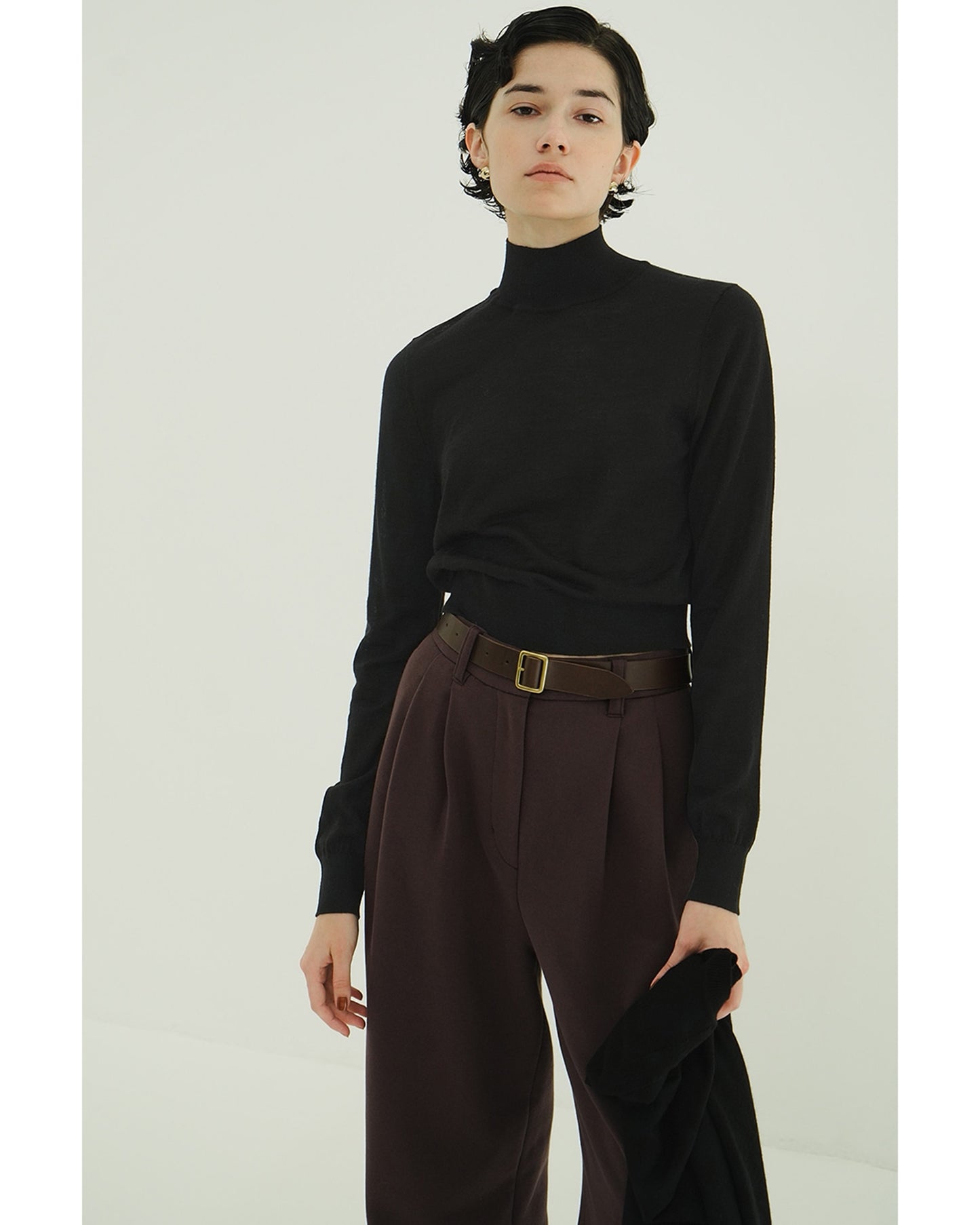 CAPE SET KNIT TOPS
