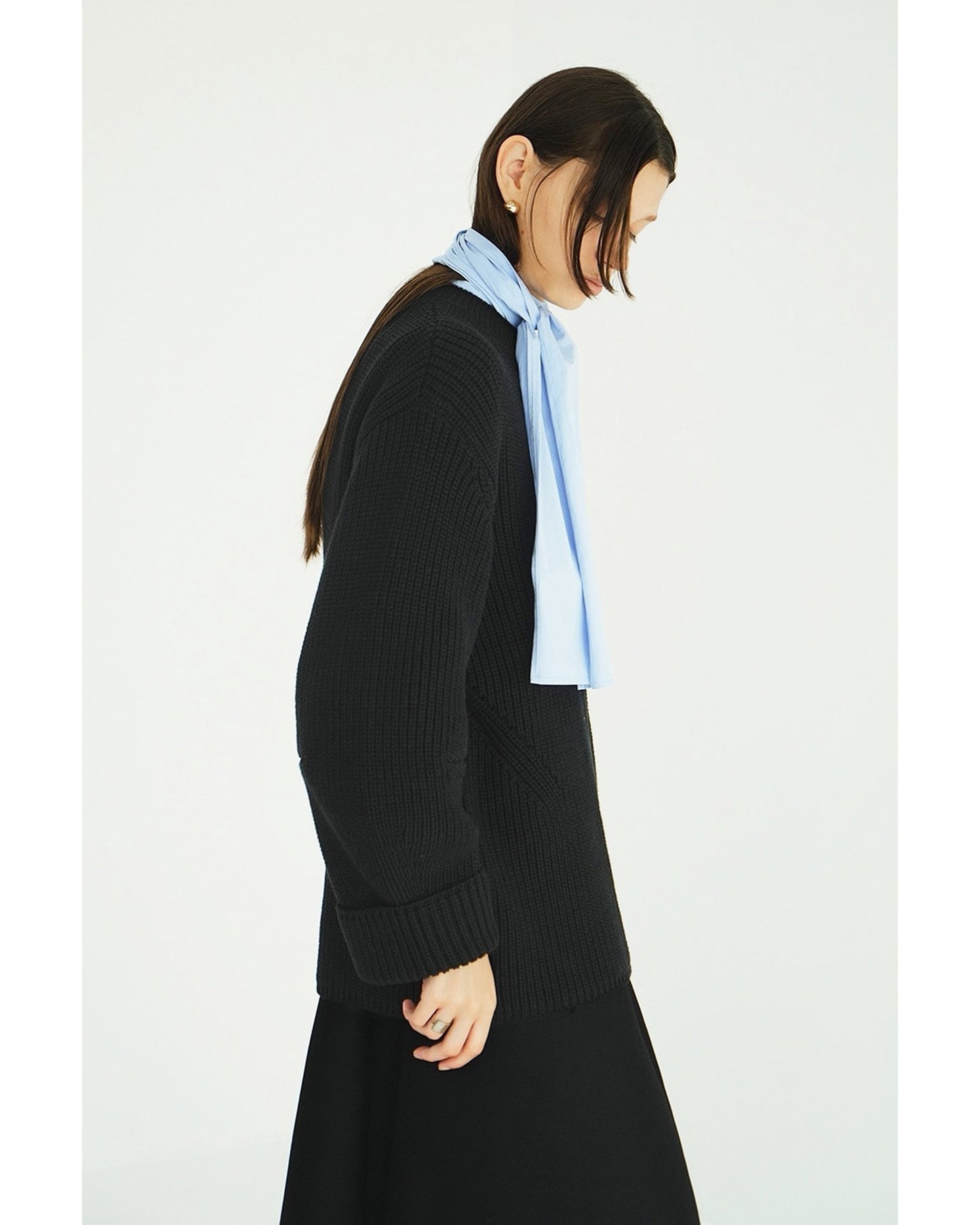 OVER FORM SLEEVE KNIT TOPS