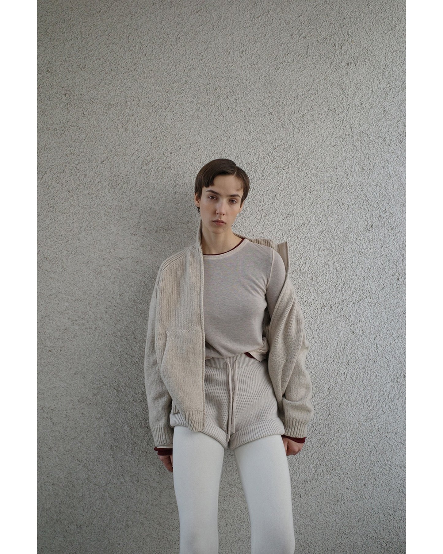 POCKET ZIP KNIT TOPS