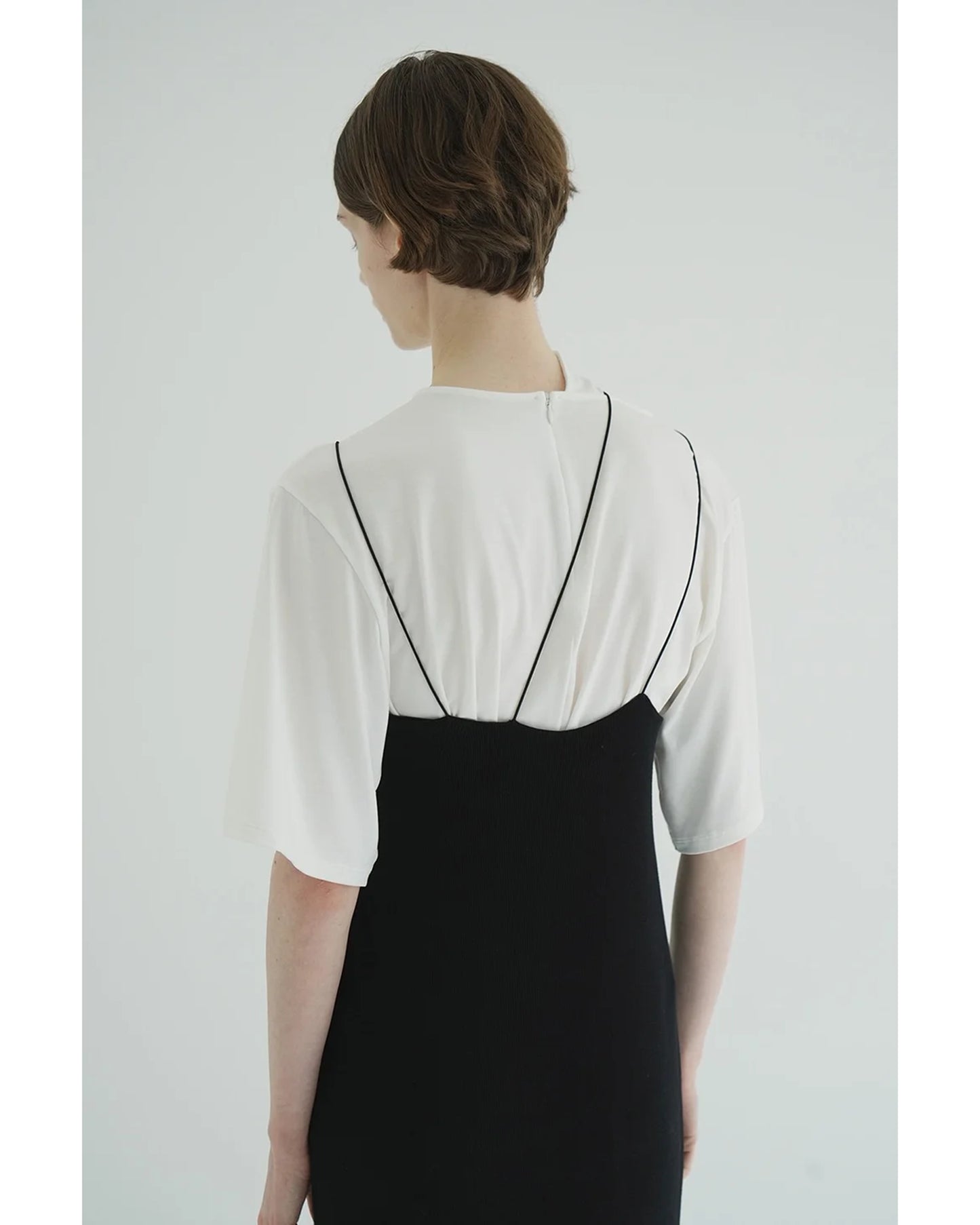 THIN CODE TIGHT RIB SKIRT