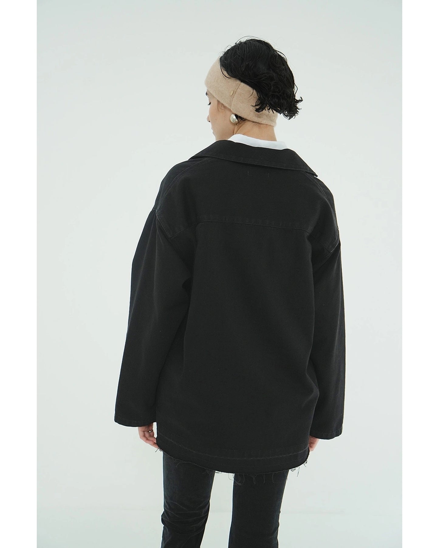 DENIM OVER SKIPPER SHIRTS