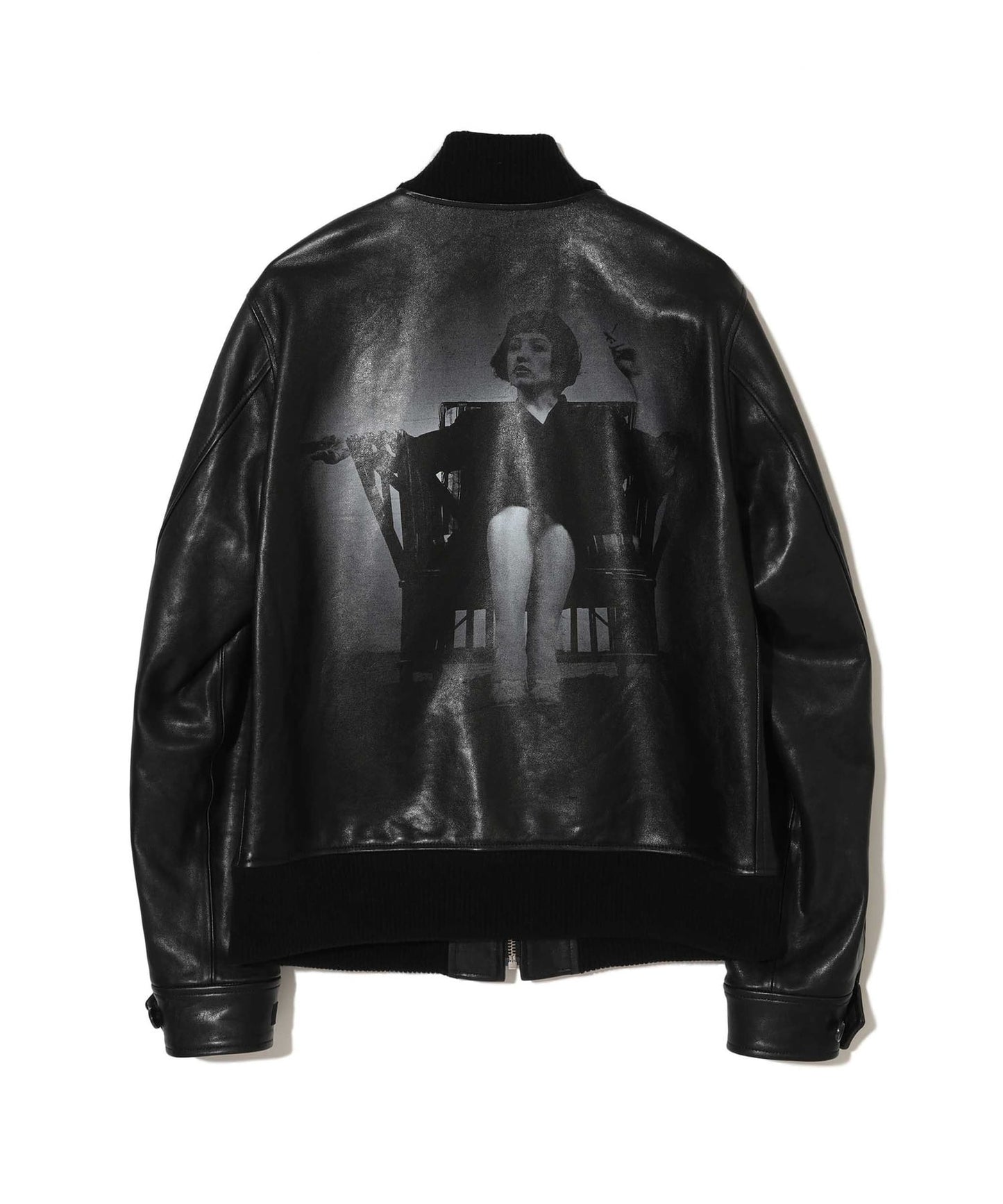 Cindy  All-Over Pattern Seep Skin Blouson #16