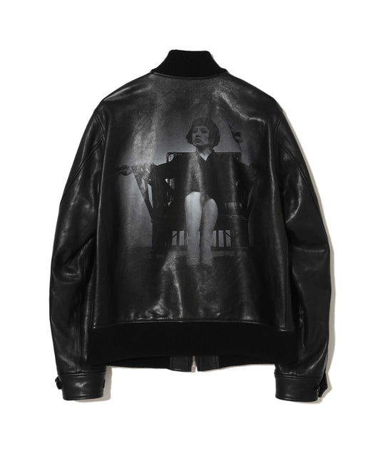 Cindy  All-Over Pattern Seep Skin Blouson #16