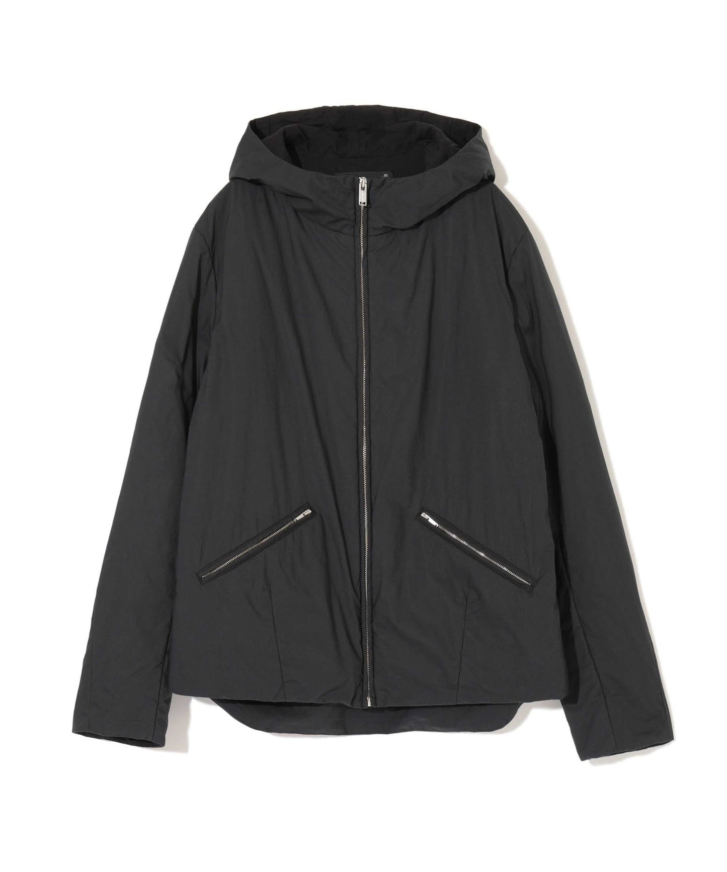 Cindy All-Over Pattern Typewriter Filling Zip Hoodie