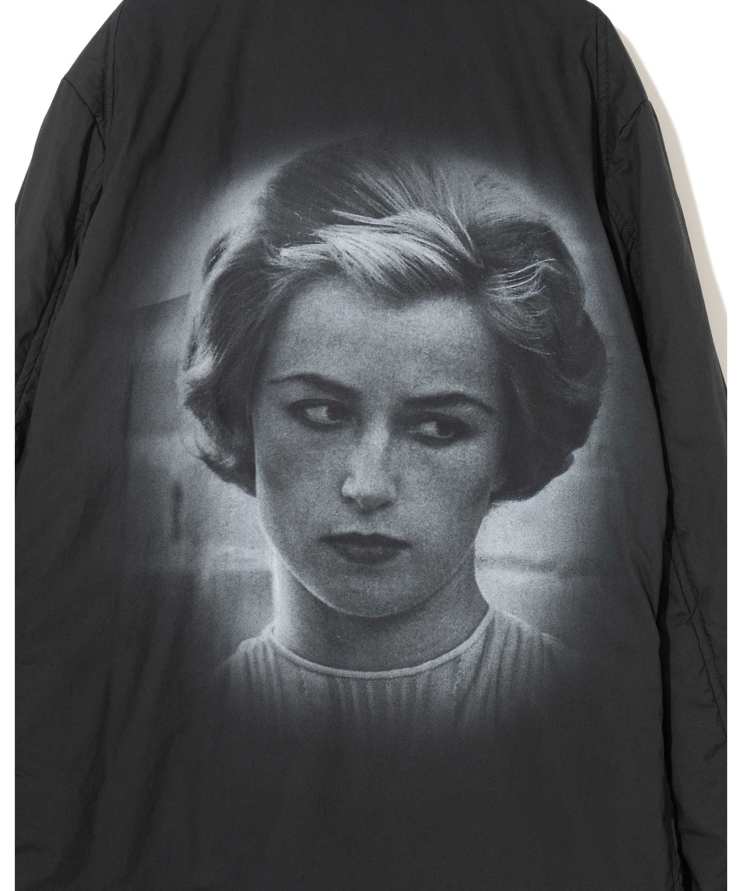 Cindy All-Over Pattern Typewriter Filling Zip Hoodie
