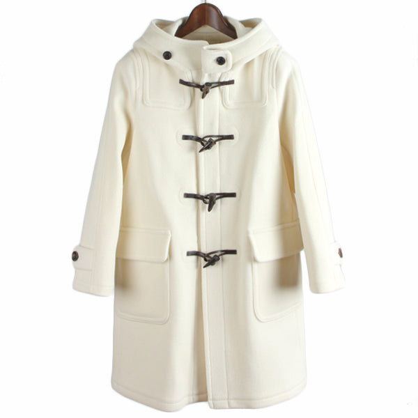 pile melton duffle coat