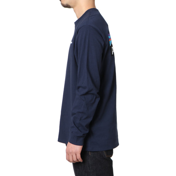 MENS L/S P-6 LOGO RESPONSIBILI-TEE