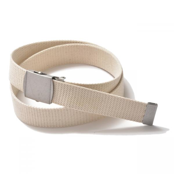 WHITE TROUSER UNIFORM BELT