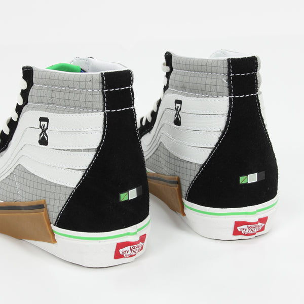 Sk8-Hi (Vanscii) BLACK/BLANC DE BLANC