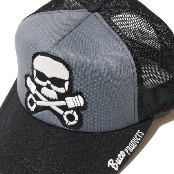 BUCO MESH CAP / SKULL PISTON