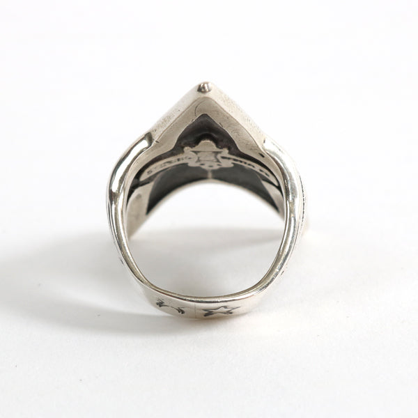 DEPP STAR IN STAR RINGS SILVER