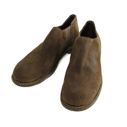 SLIP ON SHOES BAFFALO REVERSE BROWN