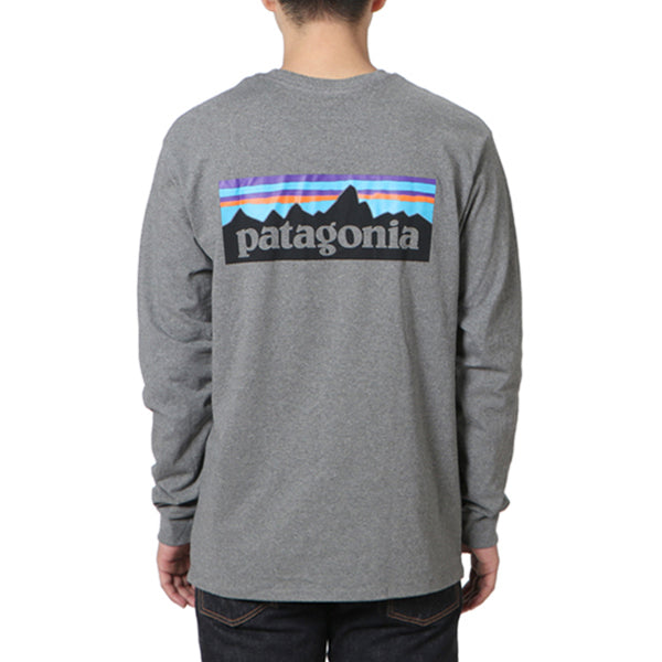 MENS L/S P-6 LOGO RESPONSIBILI-TEE