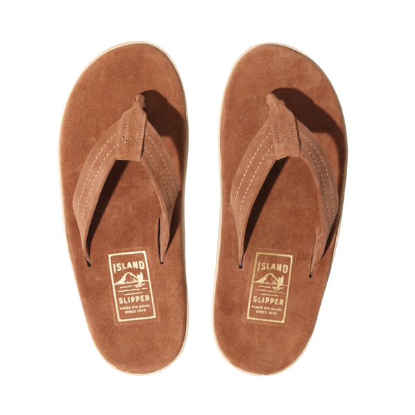 TAUPE】『別注』ISLAND SLIPPER*URBAN RESEARCH LEATHER TOE RING - その他