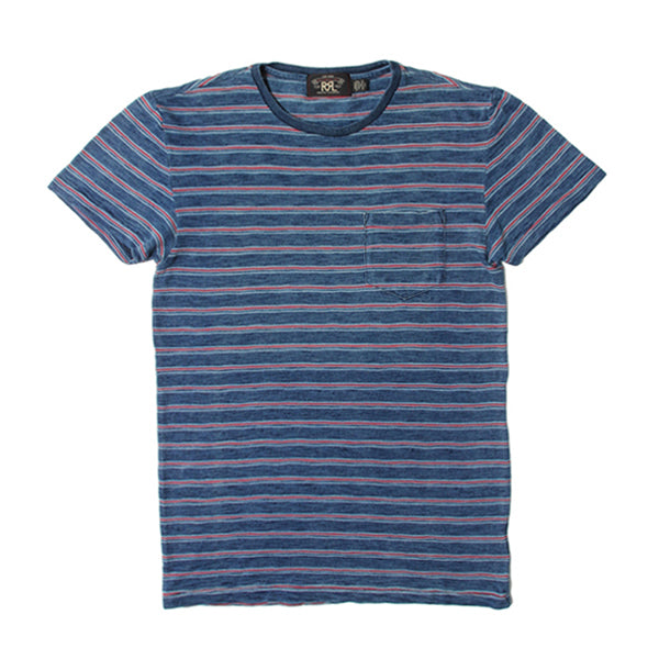 STRIPED POCKET TEES