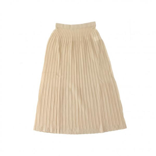 BABY MOHAIR KNIT PLEATED SKIRT