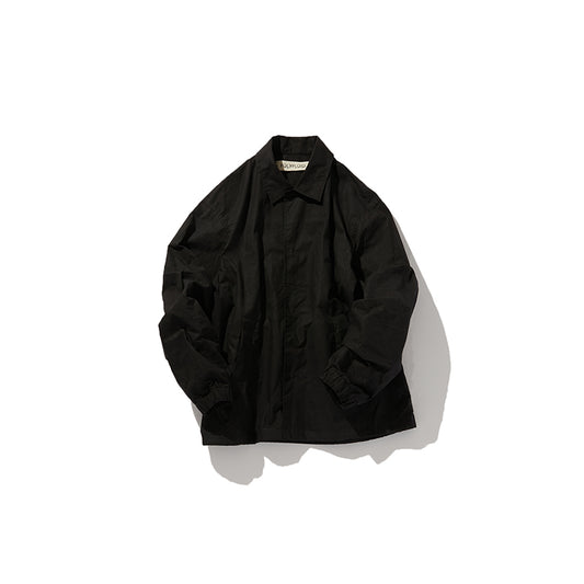 SNAP BUTTON JACKET B BLACK