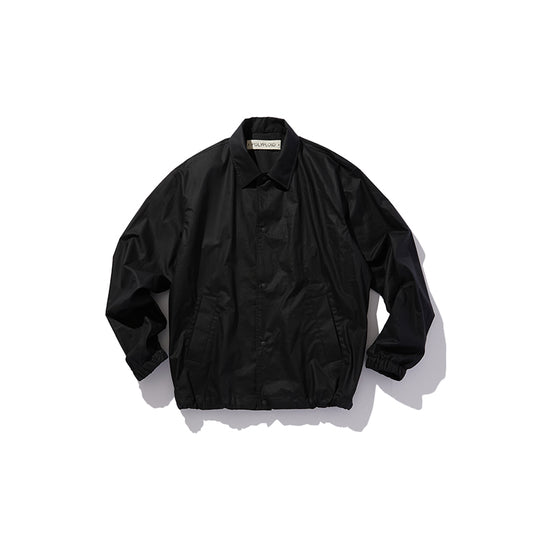 SNAP BUTTON JACKET C BLACK