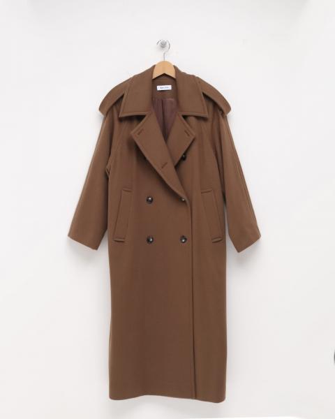 NON-MULE LIGHT MELTON COAT