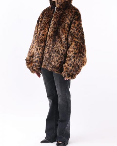 Leopard Blouson