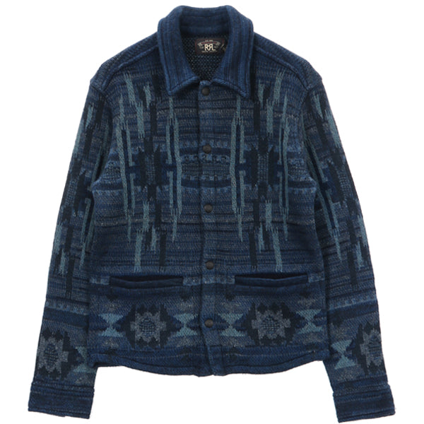 INDIGO WORKSHIRT SWEATER