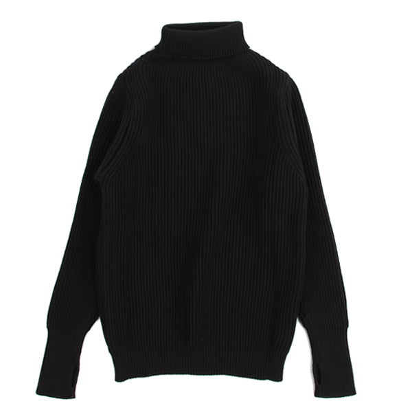 NAVY TURTLENECK-BLACK-