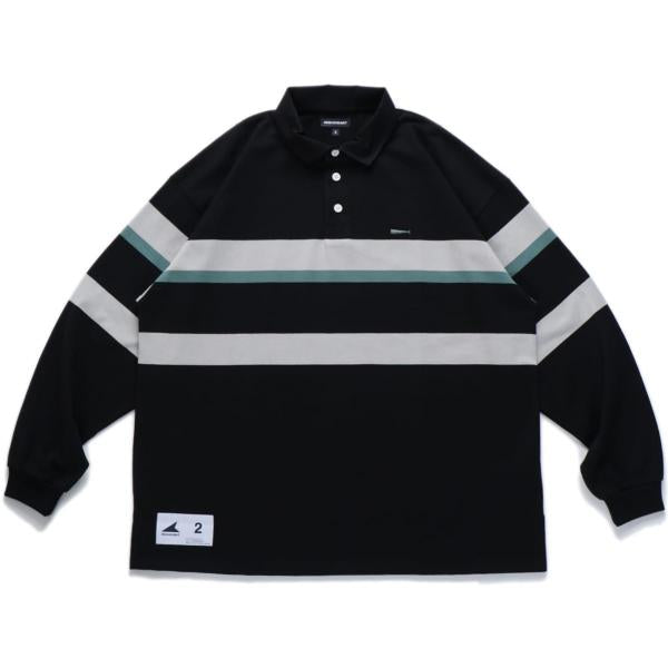 PUBA POLO LS BLACK