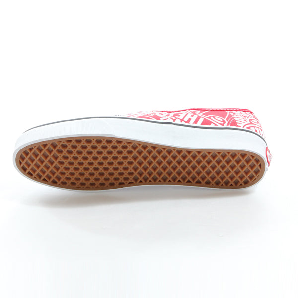 Vans authentic cheap red white