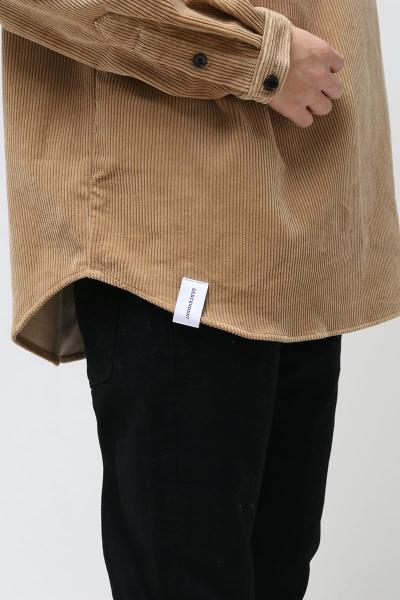 TETTY CORDUROY LS SHIRT BEIGE