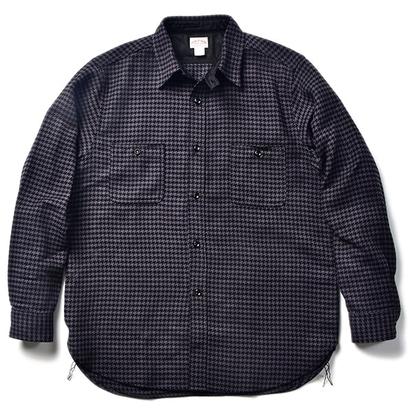 8HU HOUNDSTOOTH FLANNEL SHIRT