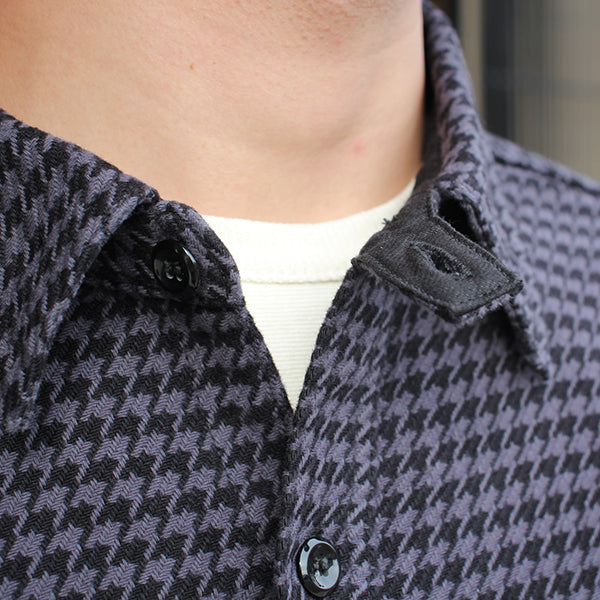 8HU HOUNDSTOOTH FLANNEL SHIRT