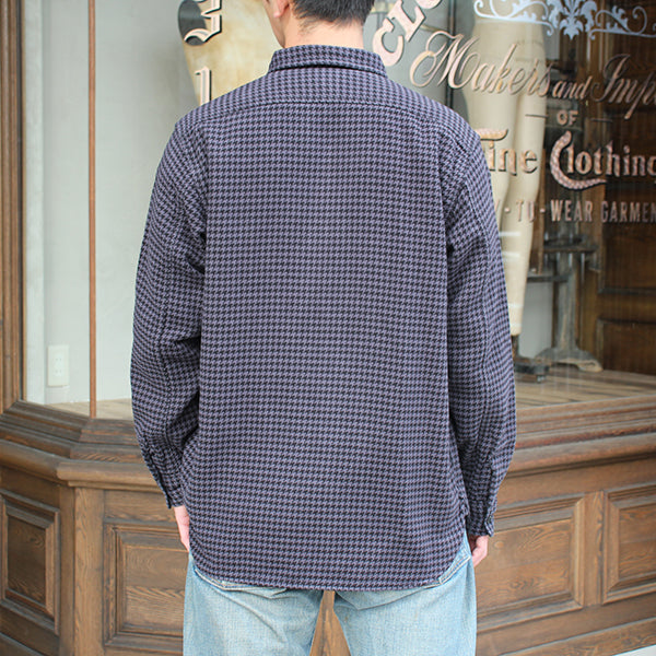 8HU HOUNDSTOOTH FLANNEL SHIRT