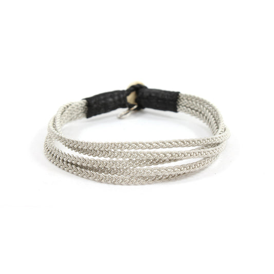 BRACELET 81b SILVER/BLACK