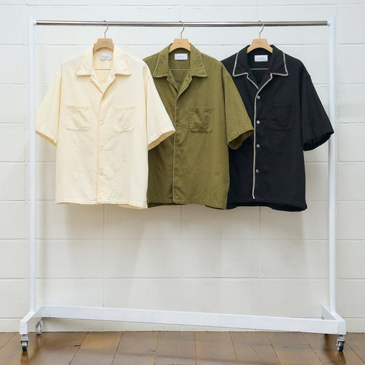 US2332 Short-sleeve open collar shirt