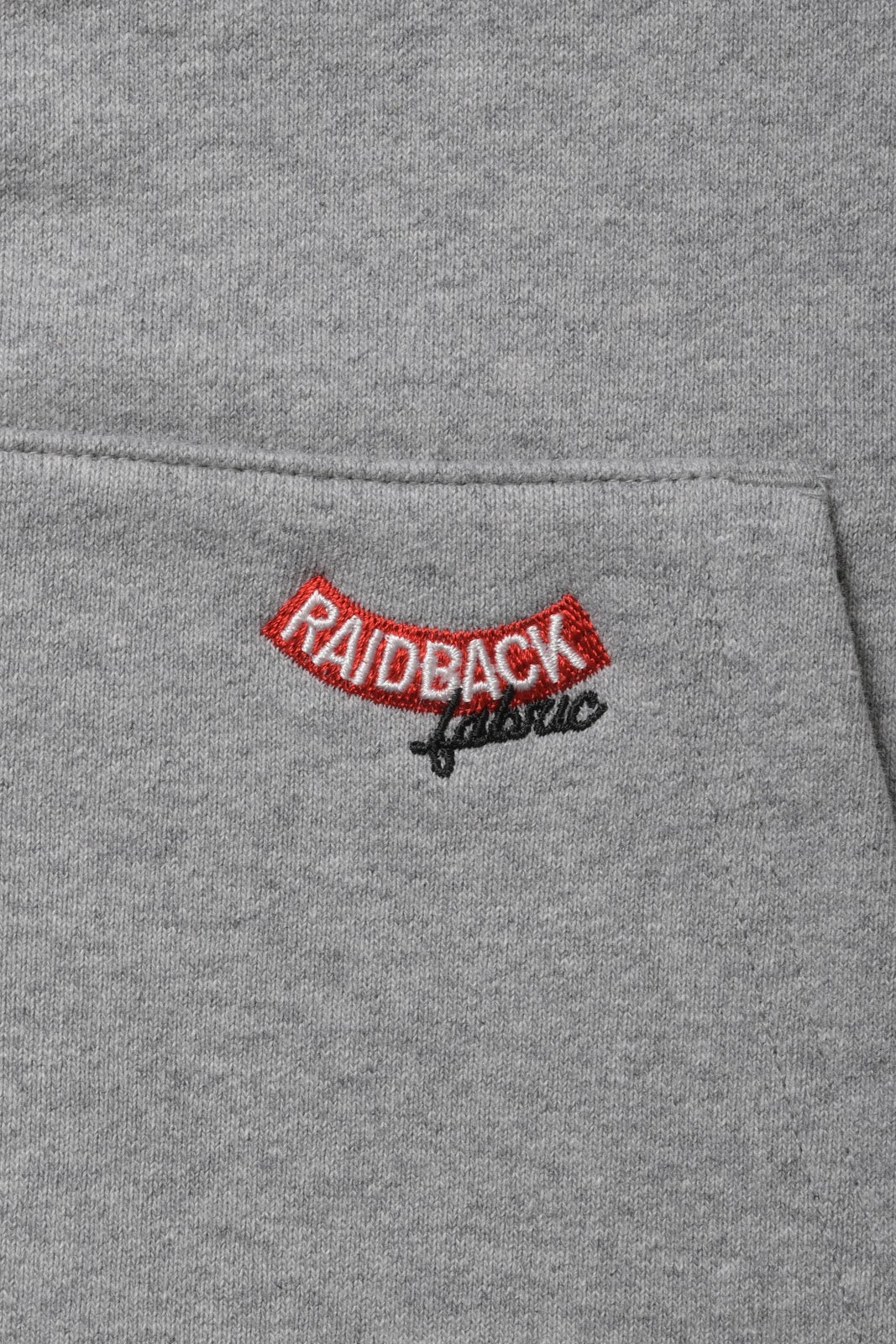 raidback fabric FULL ZIP PARKA
