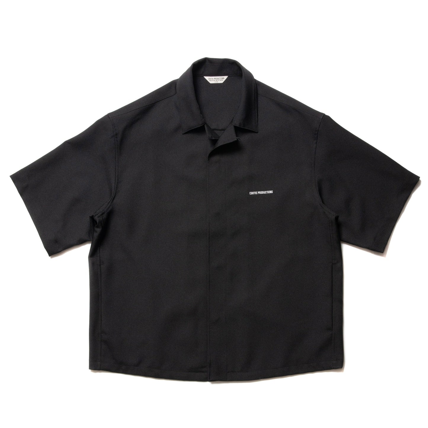 Polyester Twill Fly Front S/S Shirt
