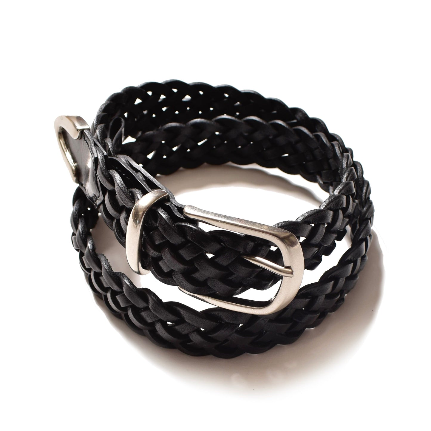 Leather Mesh Belt