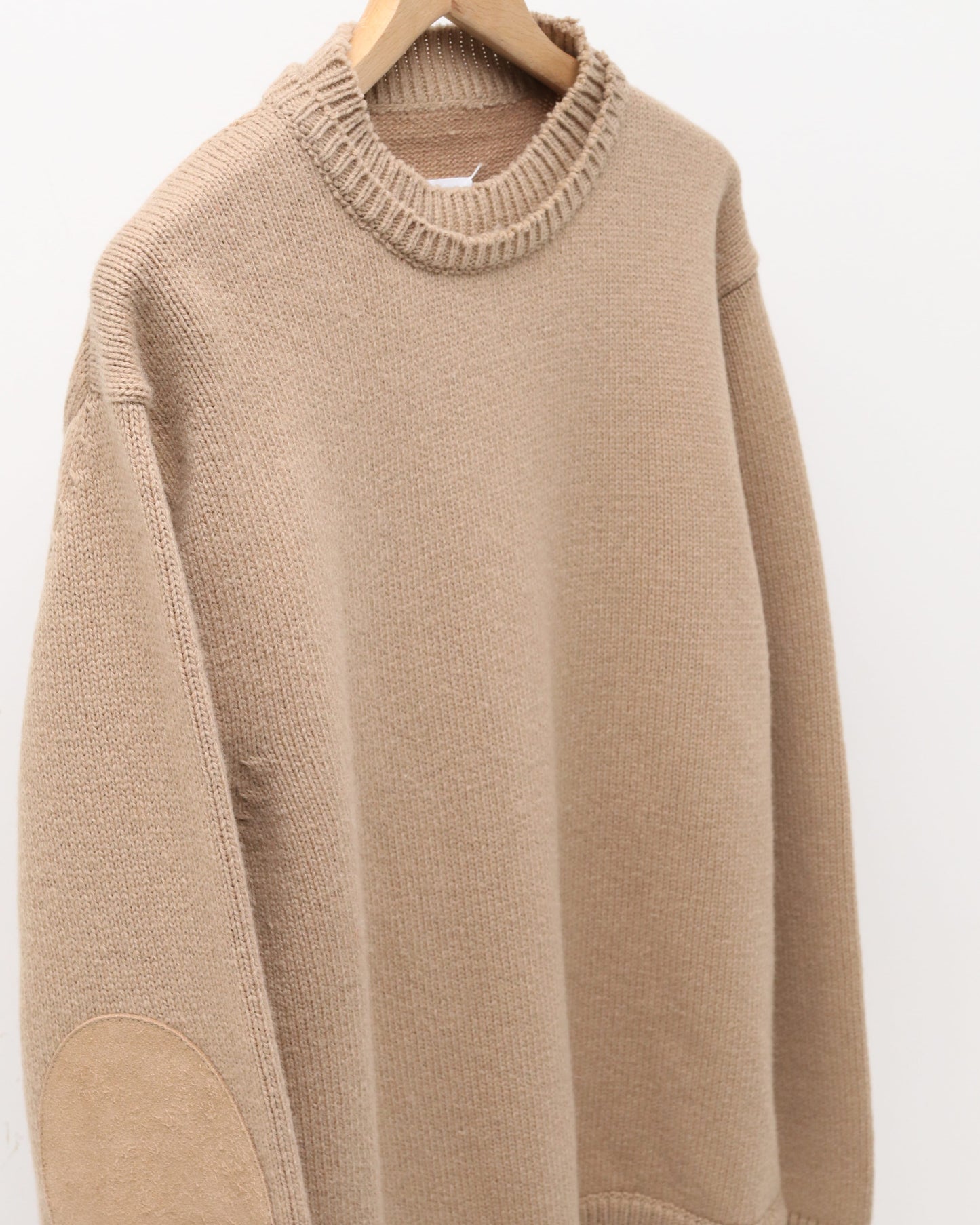 SI1GP0001 CREW NECK SWEATER BEIGE